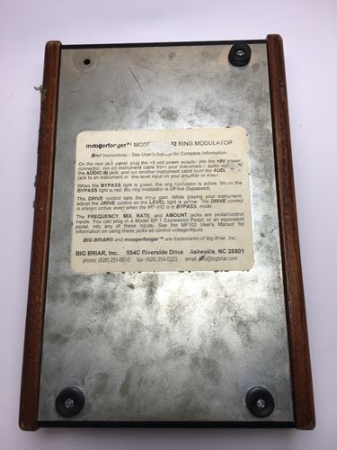 Big Briar-Moogerfooger MF-102 Ring Modulator